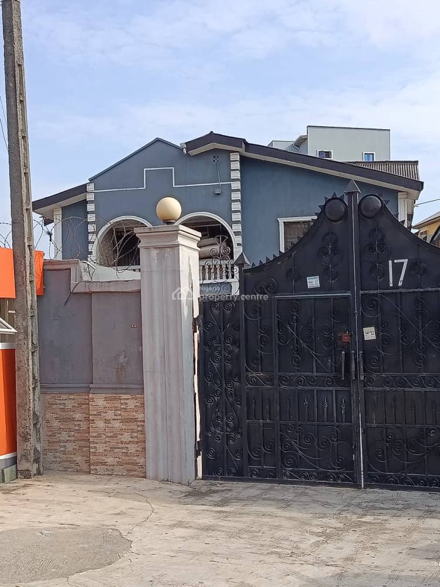 Newly Renovated 3 Bedroom Flat Upstairs, Ifako, Gbagada, Lagos, House for Rent