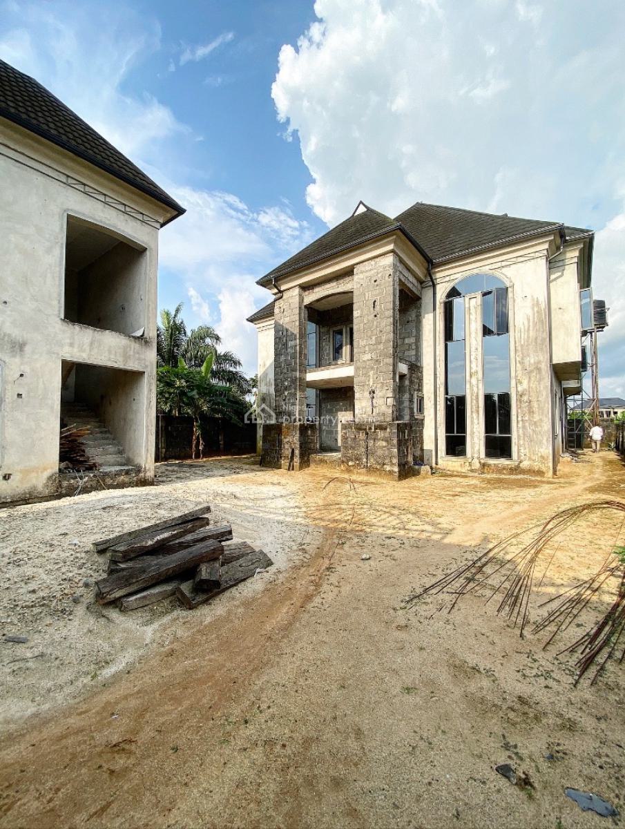 4 Bedroom Duplex with 1 Room Bq & Gate House (90% Completed), Kings Estate, Prince Obi Estate, Eneka, Port Harcourt, Rivers, Detached Duplex for Sale