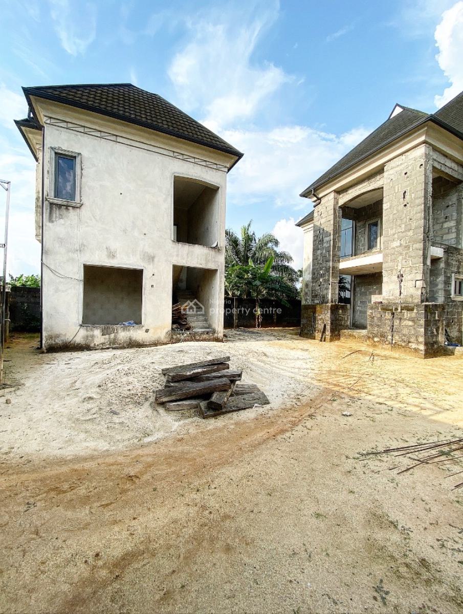 4 Bedroom Duplex with 1 Room Bq & Gate House (90% Completed), Kings Estate, Prince Obi Estate, Eneka, Port Harcourt, Rivers, Detached Duplex for Sale