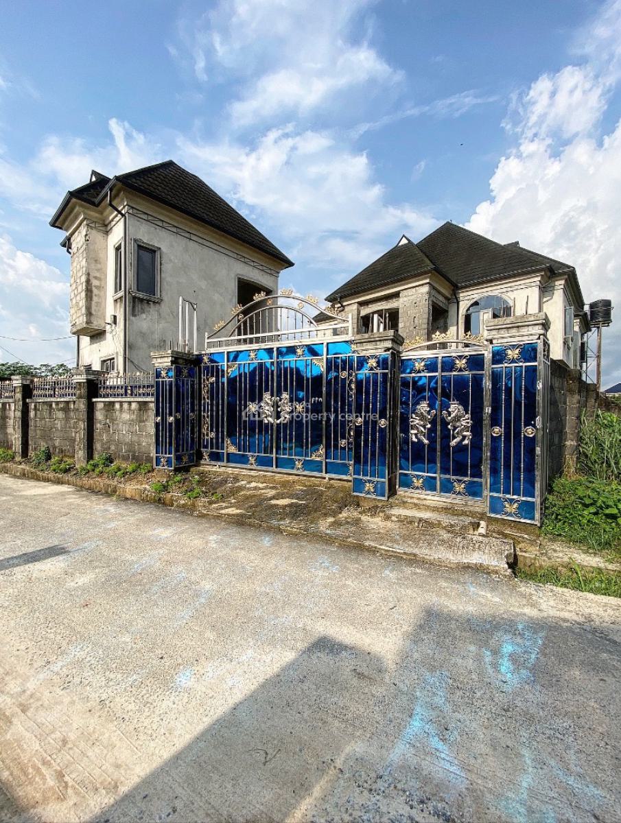 4 Bedroom Duplex with 1 Room Bq & Gate House (90% Completed), Kings Estate, Prince Obi Estate, Eneka, Port Harcourt, Rivers, Detached Duplex for Sale
