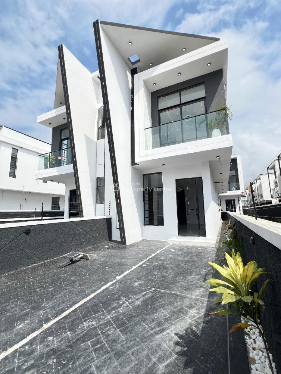 Well Built 4 Semi Detached Duplex with Bq in a Serene Environment in I, Lekki, Ikota, Lekki, Lagos, Semi-detached Duplex for Sale