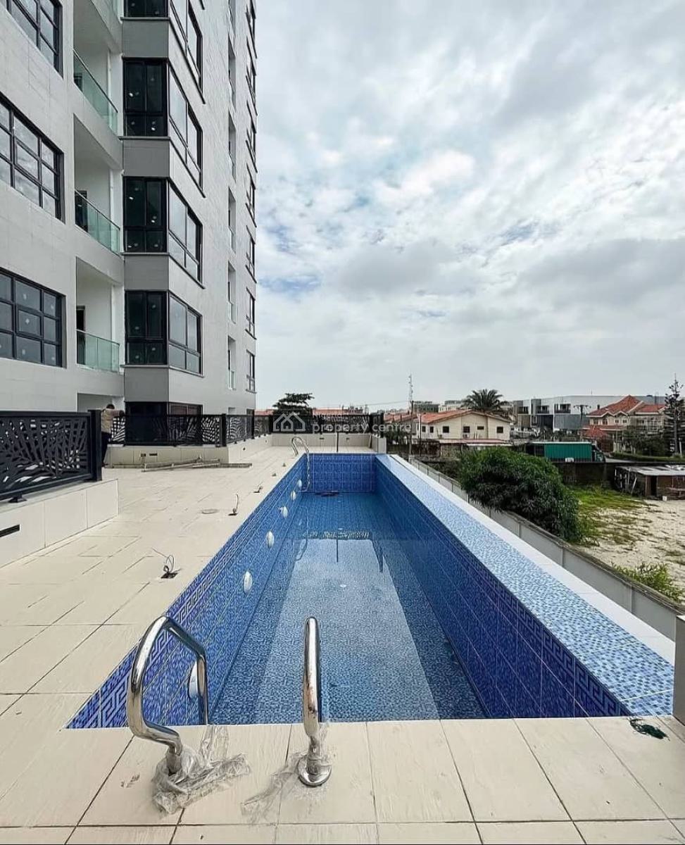 Luxurious 3 Bedroom with Bq and Swimming Pool, Lekki Phase 1, Lekki, Lagos, Flat / Apartment for Rent
