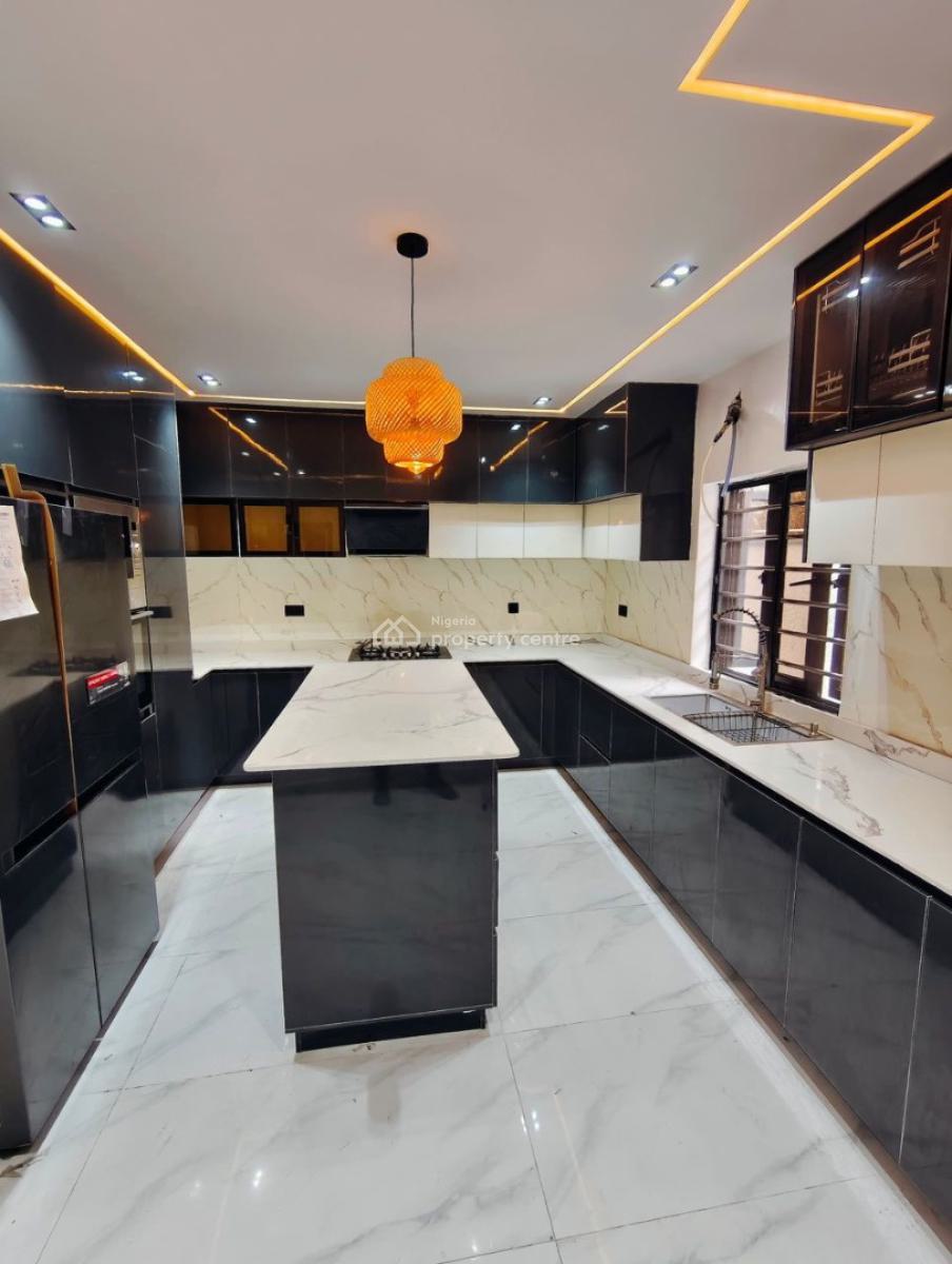 Newly Built 4 Bedroom Fully Detached Duplex in a Secured Estate, Newly Built, Modern Home Design, All Rooms En-suite, Ample Car Lot, Gra Phase 1, Magodo, Lagos, Detached Duplex for Sale