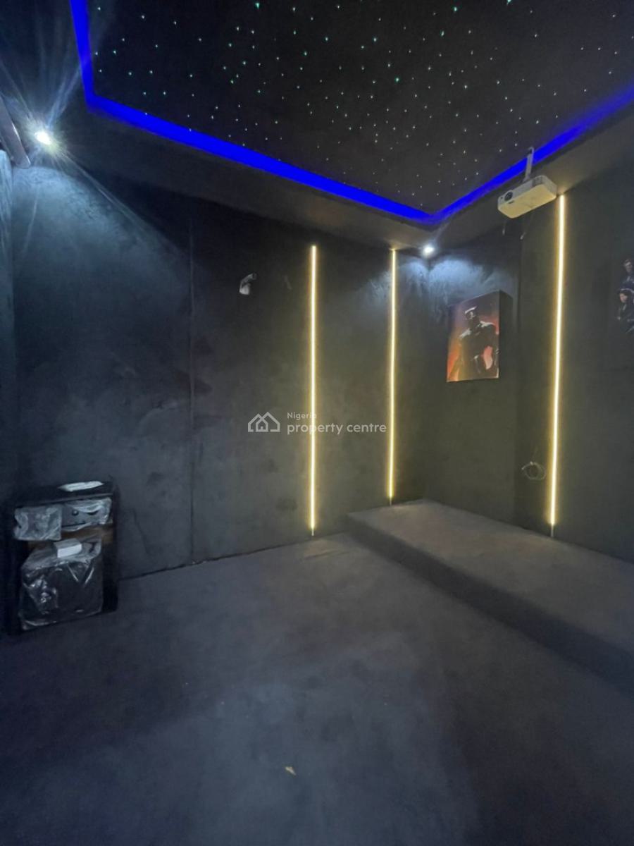 Luxurious 5 Bedroom Fully Detached Duplex with Pool, Gym, Cinema, Bq, Chevron, Lekki, Lagos, Detached Duplex for Sale