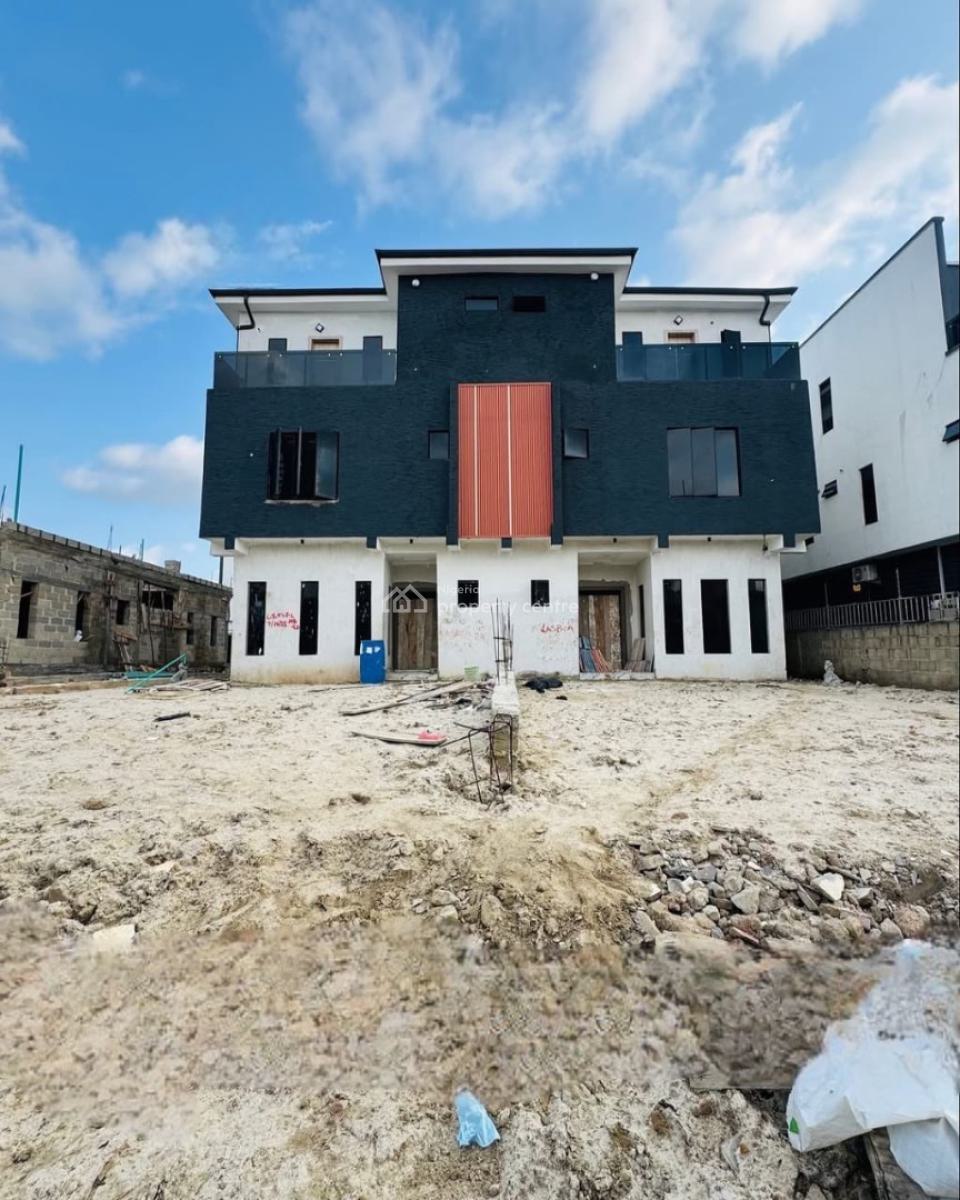 Exquisite 4 Bedroom Semi Detached Duplex with Bq in Serene Environment, Gbagada, Lagos, Semi-detached Duplex for Sale