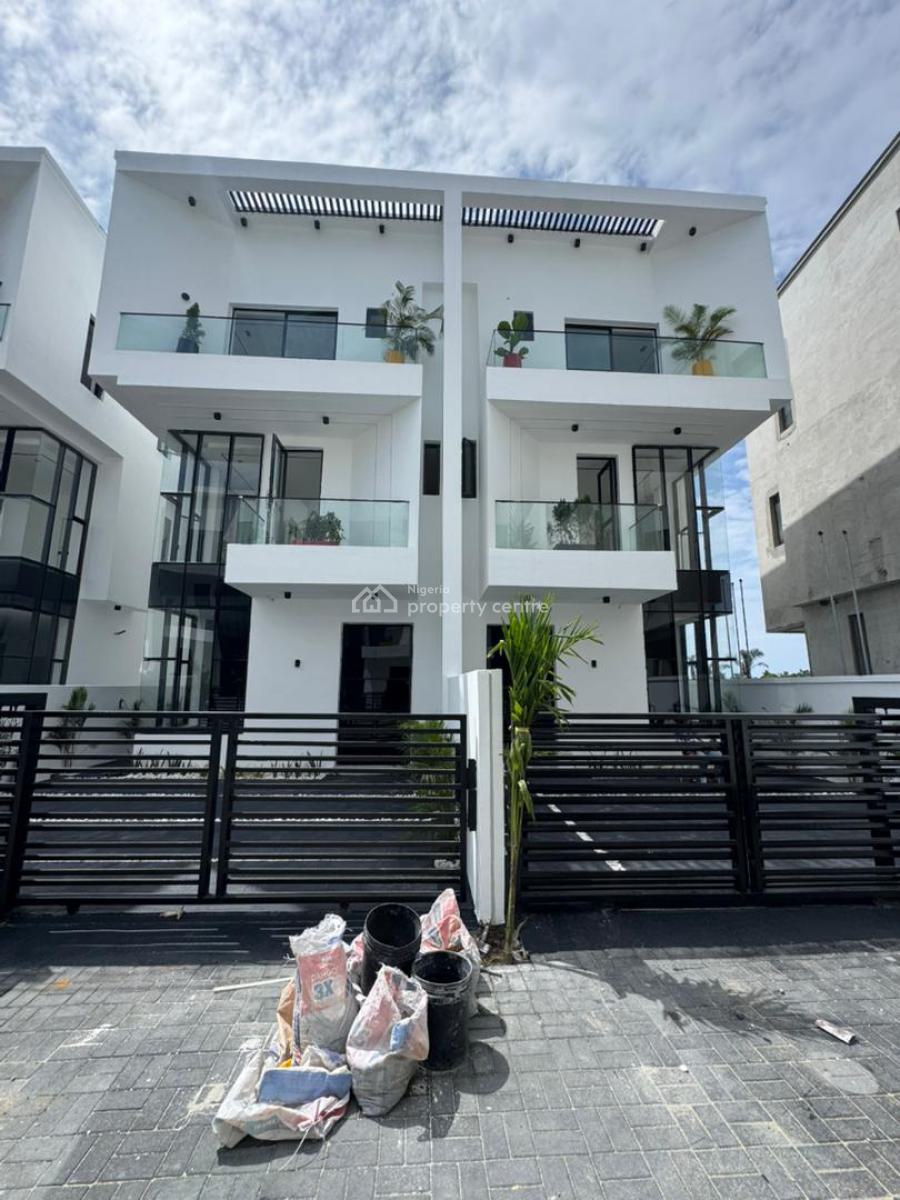 Luxurious 4 Bedroom Semi Detached Duplex with Bq, Luxury 4 Bedroom Semi Detached Duplex with Bq in Orchid Lekki, Lekki, Lagos, Detached Duplex for Sale