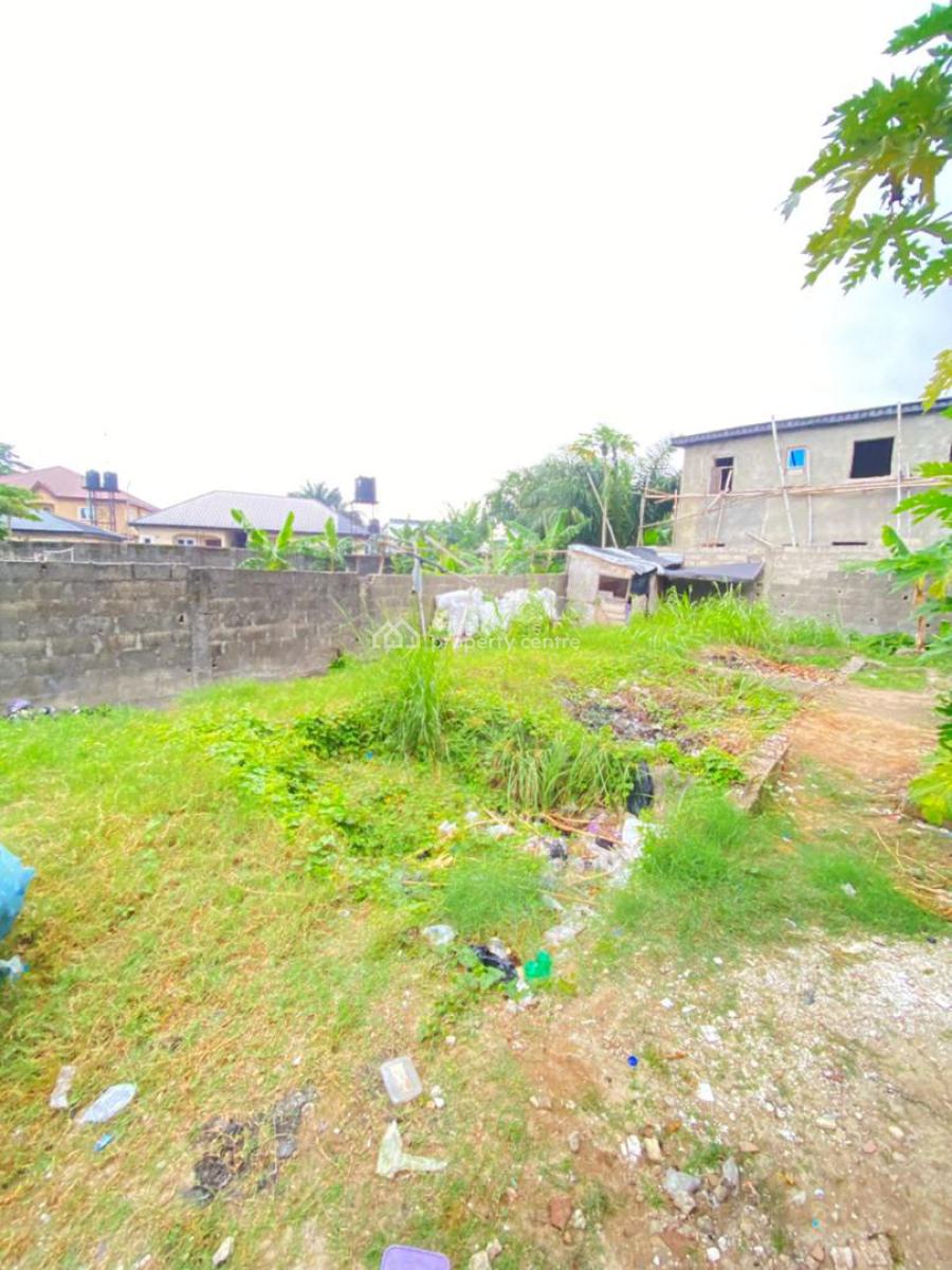 430sqm of Land Corner Piece: 2 Plots Away From Tarred Major Road, Peace Caste Estate Via Thera Annex, Sangotedo, Ajah, Lagos, Land for Sale