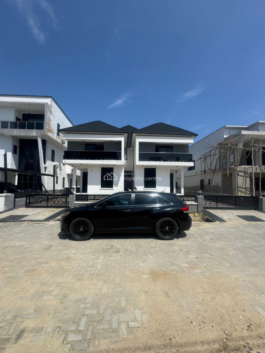 Luxury 5 Bedroom Duplex with Swimming Pool and Bq, Well Built 5 Bedroom Detached Duplex with Swimming Pool and Bq, Ikota, Lekki, Lagos, Detached Duplex for Sale