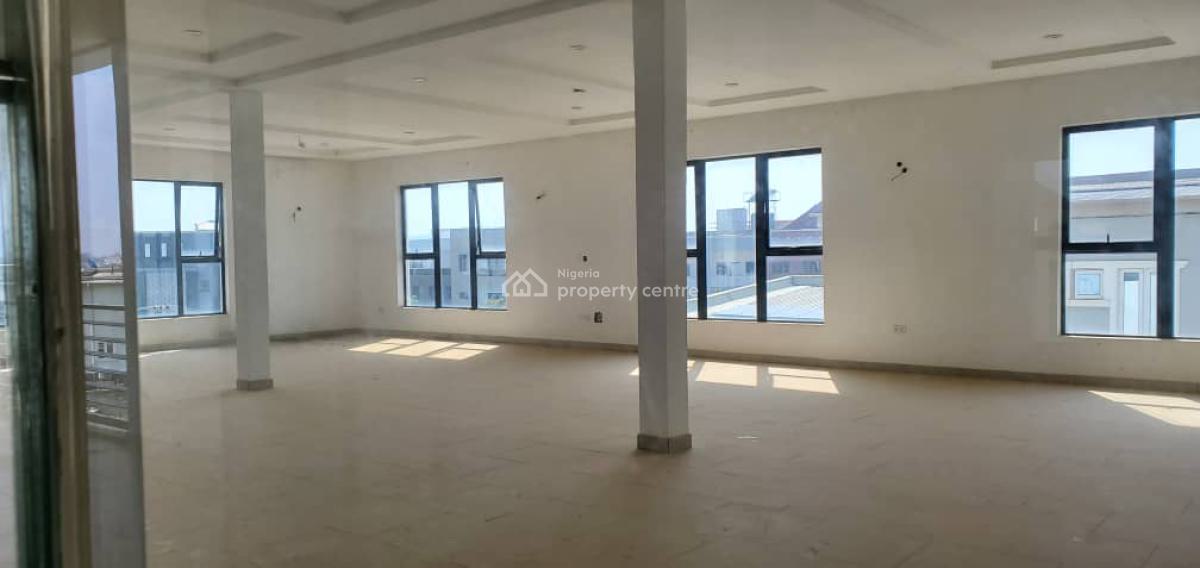 Brand New 213sqms on The 1st and 2nd Floor with Elevator, Gilmore, Jahi, Abuja, Office Space for Rent