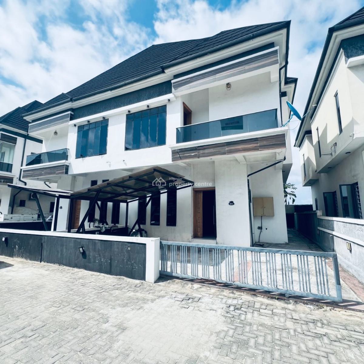 4 Bedrooms Semi Detached Duplex, Chevron Lekki, Lekki Phase 2, Lekki, Lagos, Semi-detached Duplex for Rent