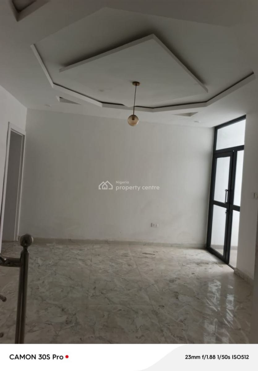 Brand New 4 Bedroom Terrace Maisonette, Chevron, Lekki, Lagos, Terraced Duplex for Rent