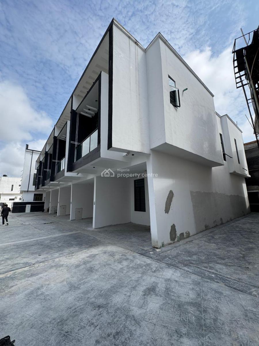 New Spacious 3 Bedrooms Duplex, Chevron, Lekki, Lagos, Terraced Duplex for Sale