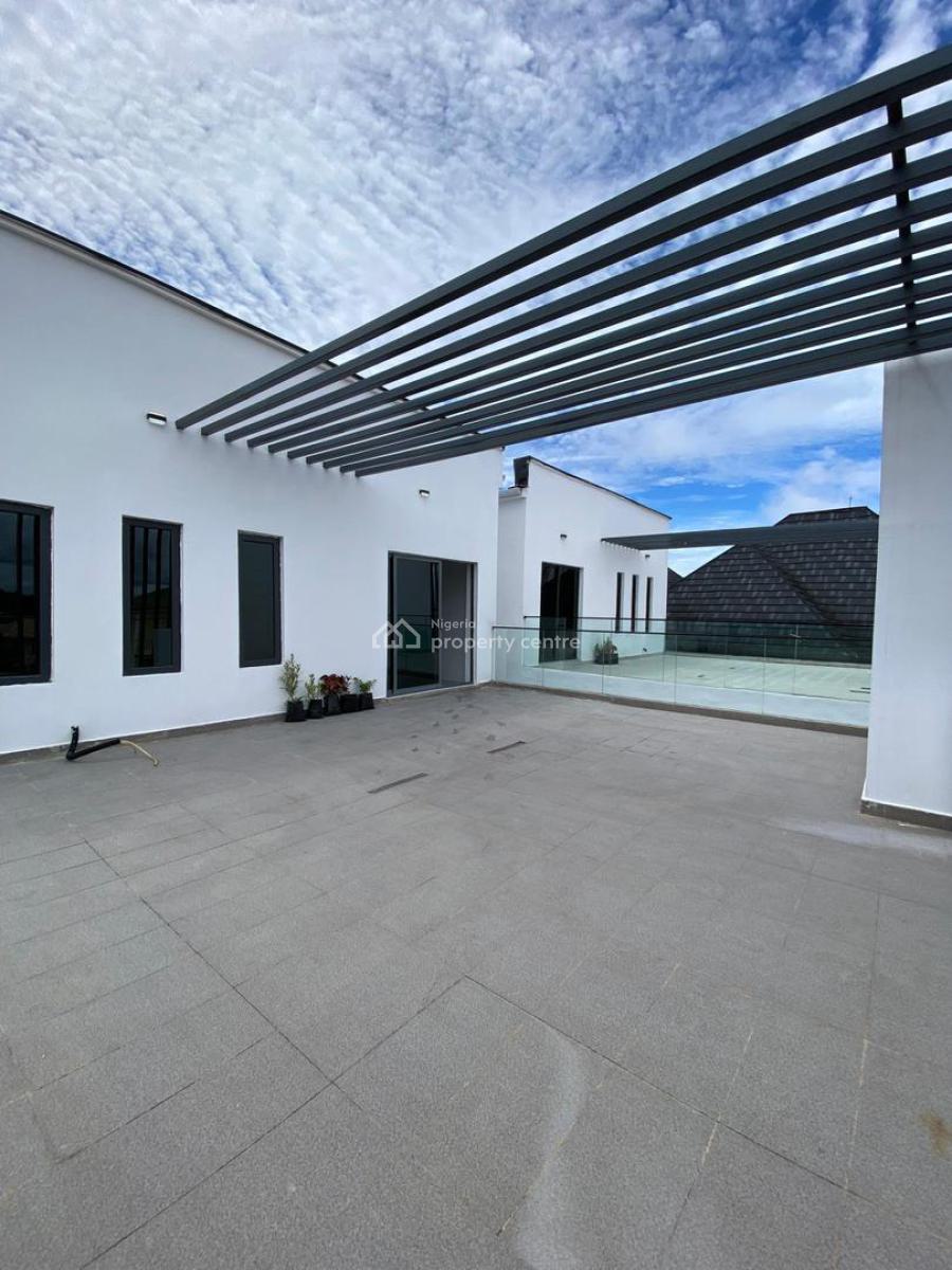 New 5 Bedrooms All Ensuite Duplex, Bq, Swimming Pool, Open Roof Terrace, Ikota, Lekki, Lagos, Detached Duplex for Sale