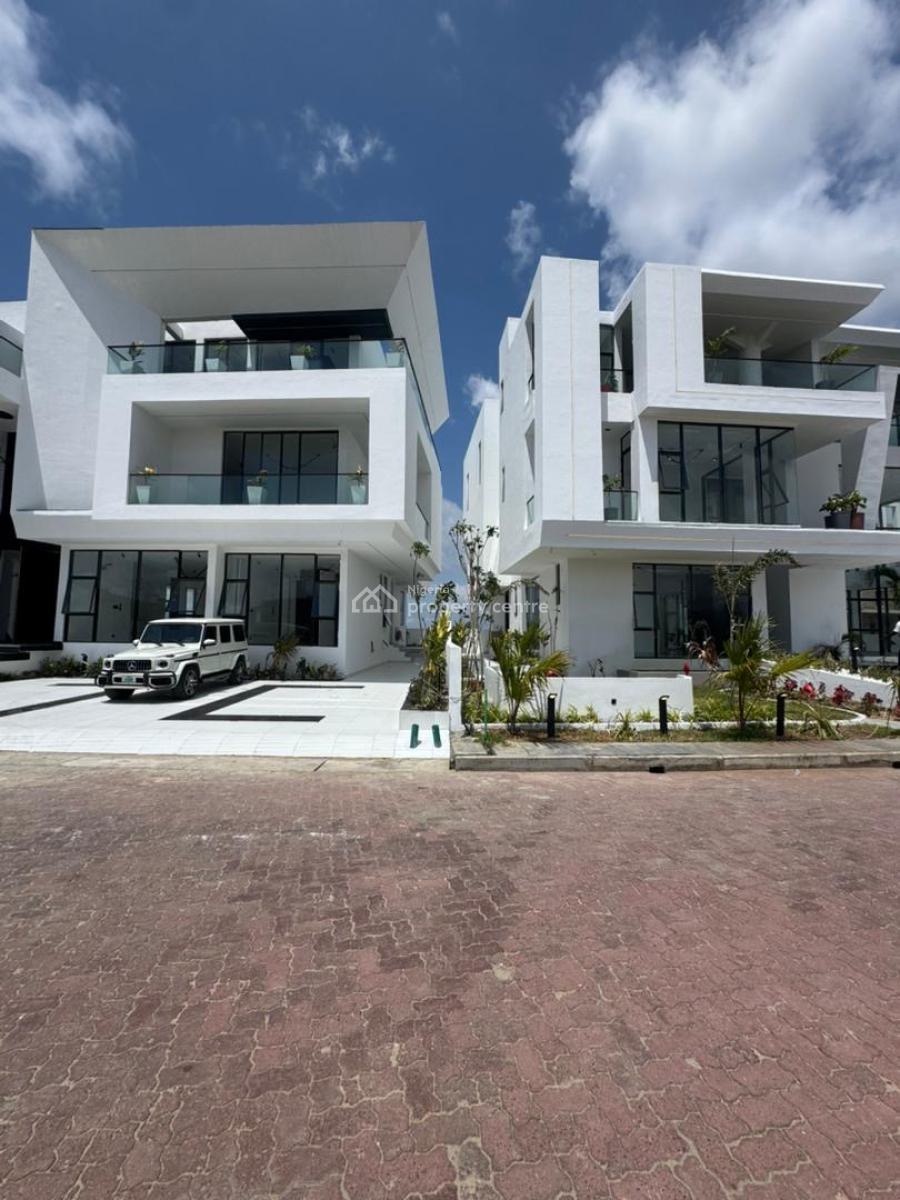 Magnificent 5-bedroom Fully Detached Waterfront Duplex, Osapa London, Lekki, Lagos, Detached Duplex for Sale