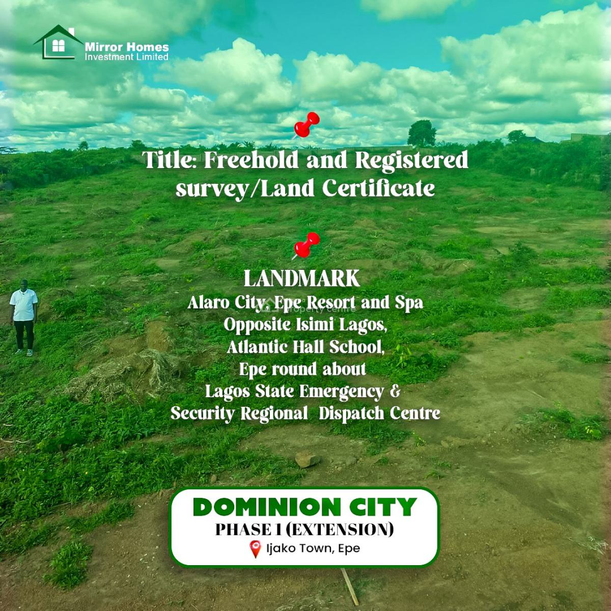 Land, Opposite Isimi Lagos, Dominion City, Epe, Lagos, Mixed-use Land for Sale