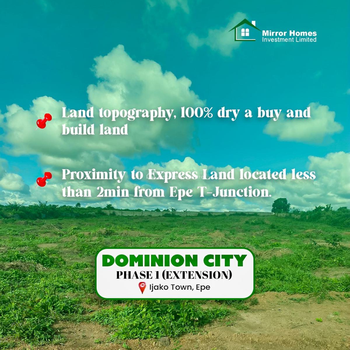Land, Opposite Isimi Lagos, Dominion City, Epe, Lagos, Mixed-use Land for Sale