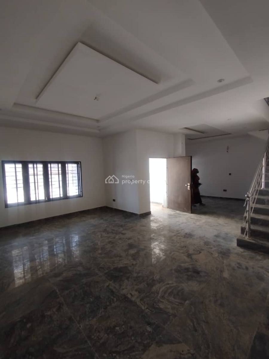 Newly Built Fully Detached 5 Bedroom with Bq Tarred Road, Jahi, Abuja, Detached Duplex for Rent