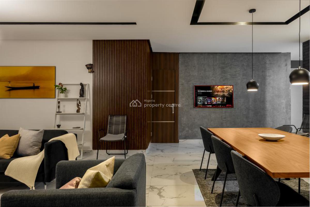 Grandiose Waterfront Three Bedroom Apartment with Pool & Gym, Joneer Court, Admiralty Way, Lekki Phase 1, Lekki, Lagos, Flat / Apartment Short Let