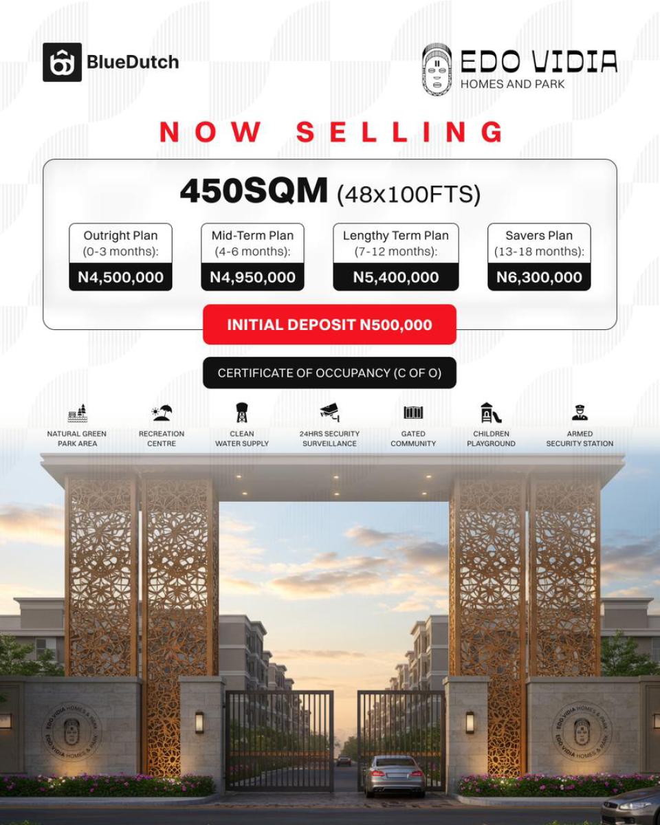 Plots of Land with Cofo, Imasabor, Sapele Road, Edo State, Esan Central, Edo, Residential Land for Sale