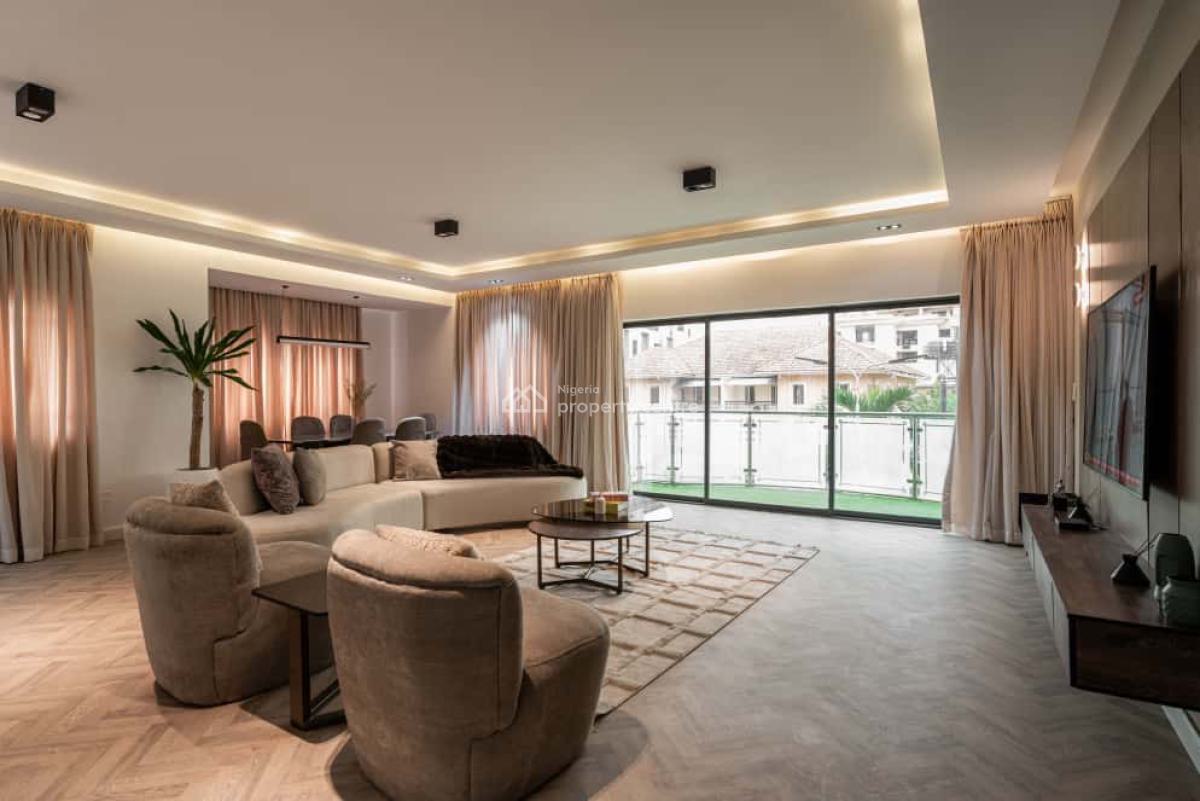 Luxury 3 Bedroom Apartment with Excellent Facilities, Mojisola, Banana Island Road, Ikoyi, Lagos, Flat / Apartment for Rent