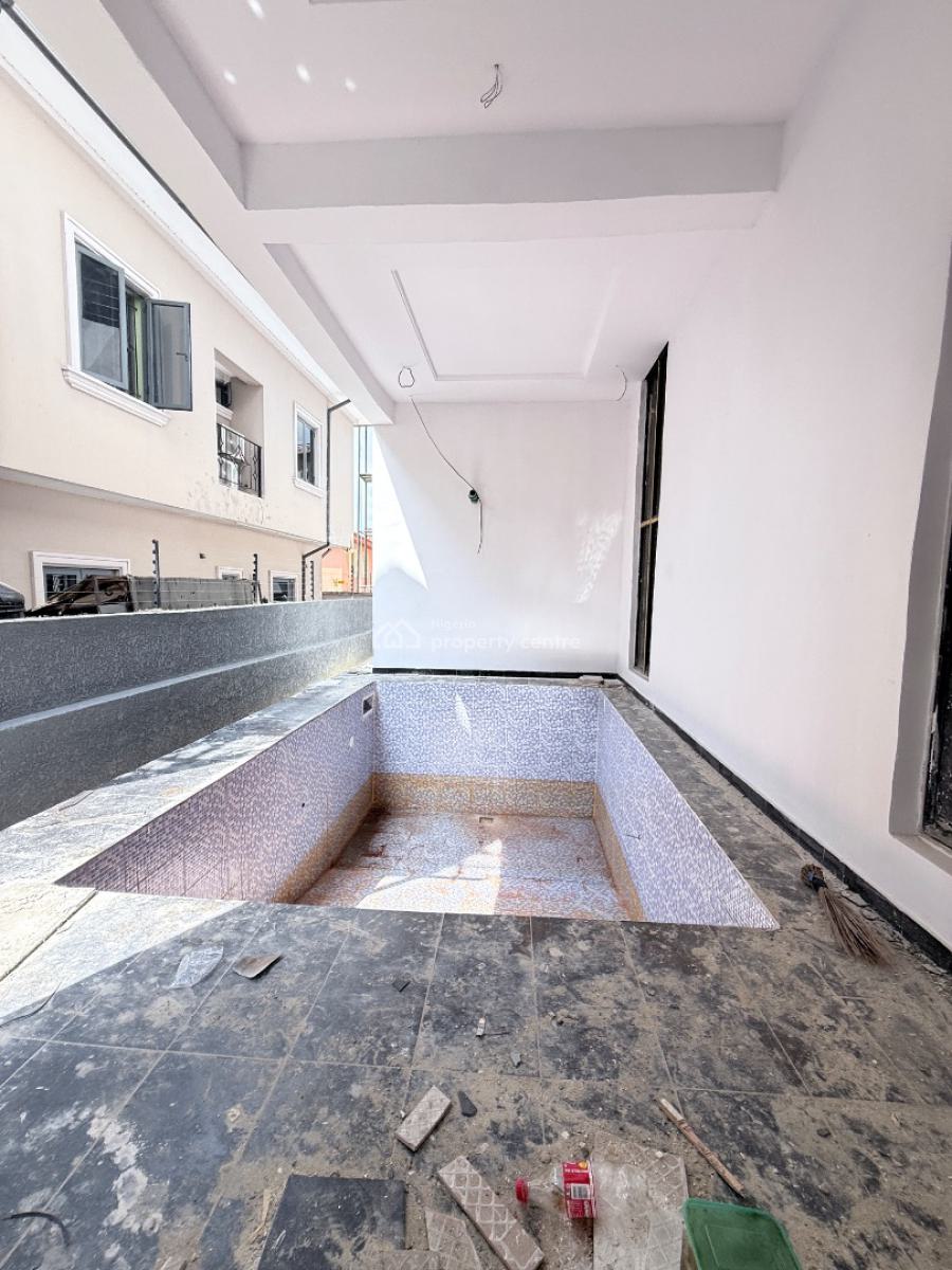 5-bedroom Fully Detached Duplex with Bq & Swimming Pool, Sangotedo, Ajah, Lagos, Detached Duplex for Sale