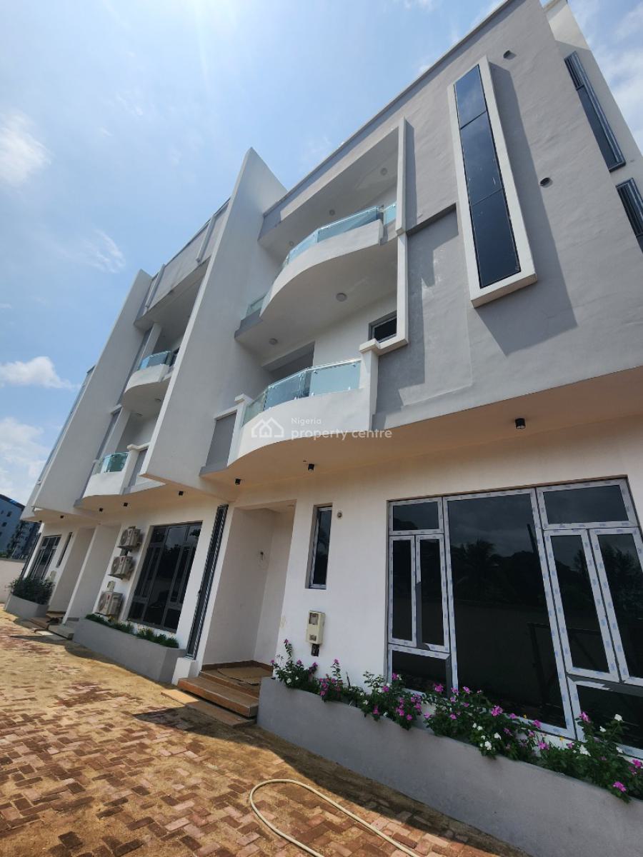 Tastefully Finished 4 Bedroom Terrace House with 1 Room Bq, Off Bourdillion Road, Ikoyi, Lagos, Terraced Duplex for Sale