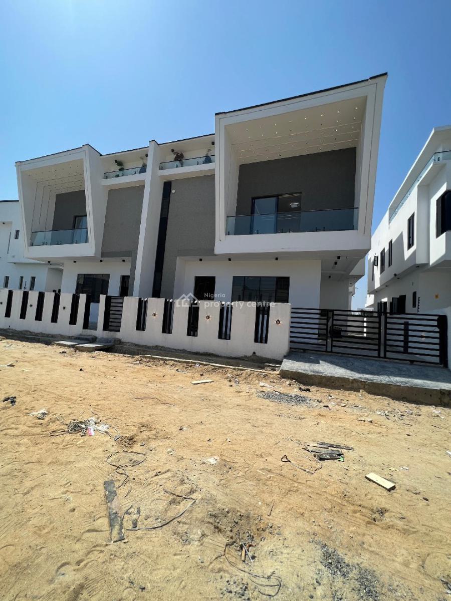Luxury 4 Bedroom Semi Detached Duplex with Bq, Ajah, Lagos, Semi-detached Duplex for Sale