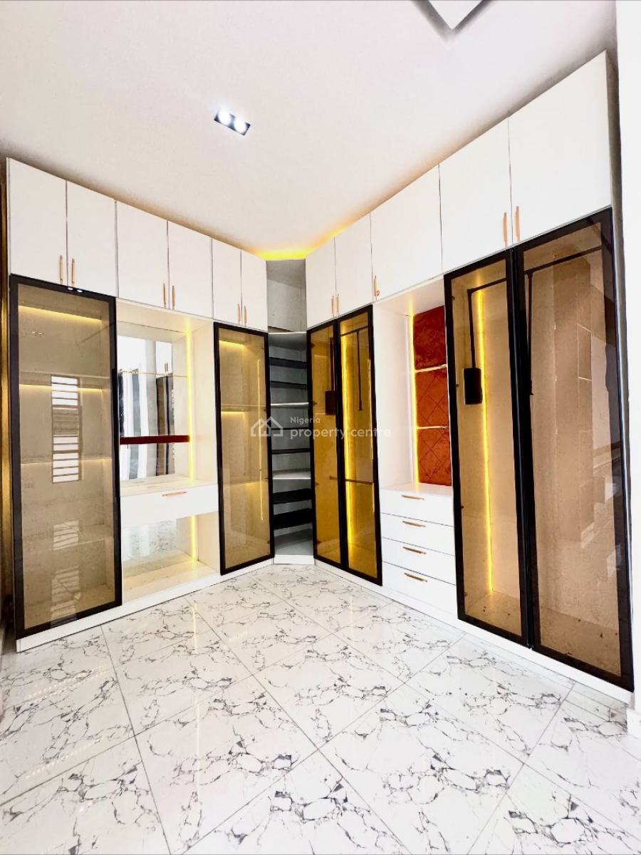 Contemporary 5 Bedroom Fully Detached Duplex with a Swimming Pool, Chevron Drive, Lekki, Lagos, Detached Duplex for Sale