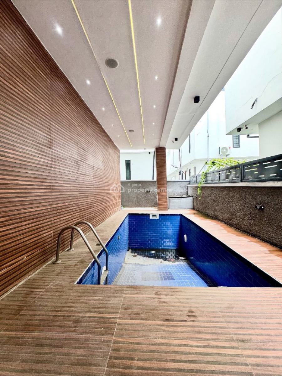Contemporary 5 Bedroom Fully Detached Duplex with a Swimming Pool, Chevron Drive, Lekki, Lagos, Detached Duplex for Sale