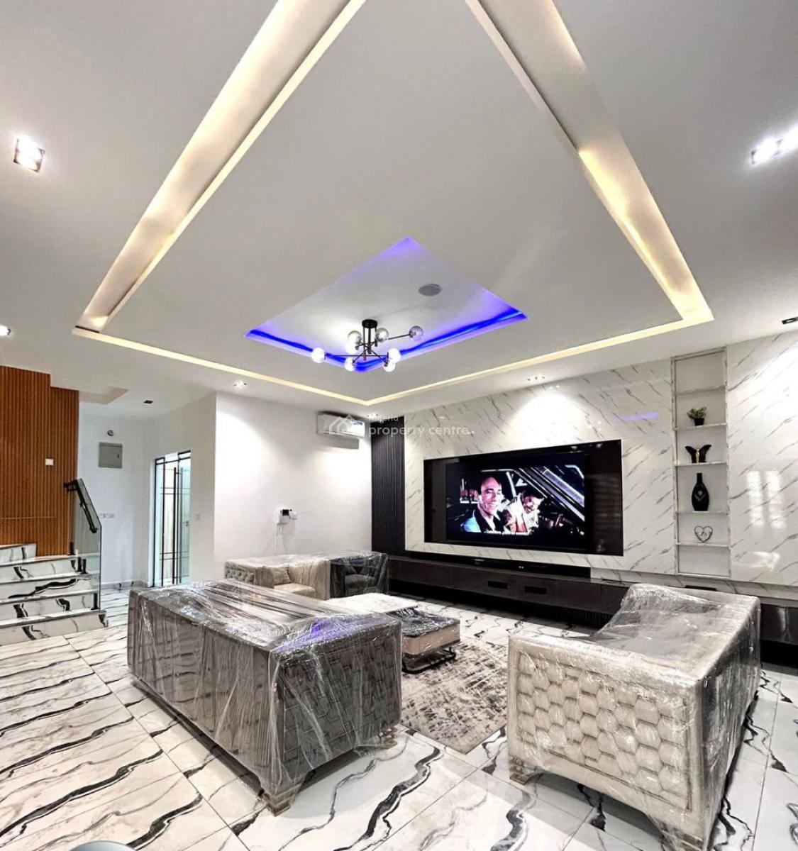 Tastefully Finished 5 Bedroom Duplex with a Bq, Ikota, Lekki, Lagos, House for Rent