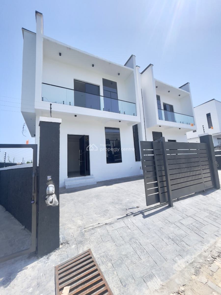 4 Bedroom Semi-detached Duplex, 2nd Toll Gate, Lekki Phase 2, Lekki Phase 2, Lekki, Lagos, Semi-detached Duplex for Sale
