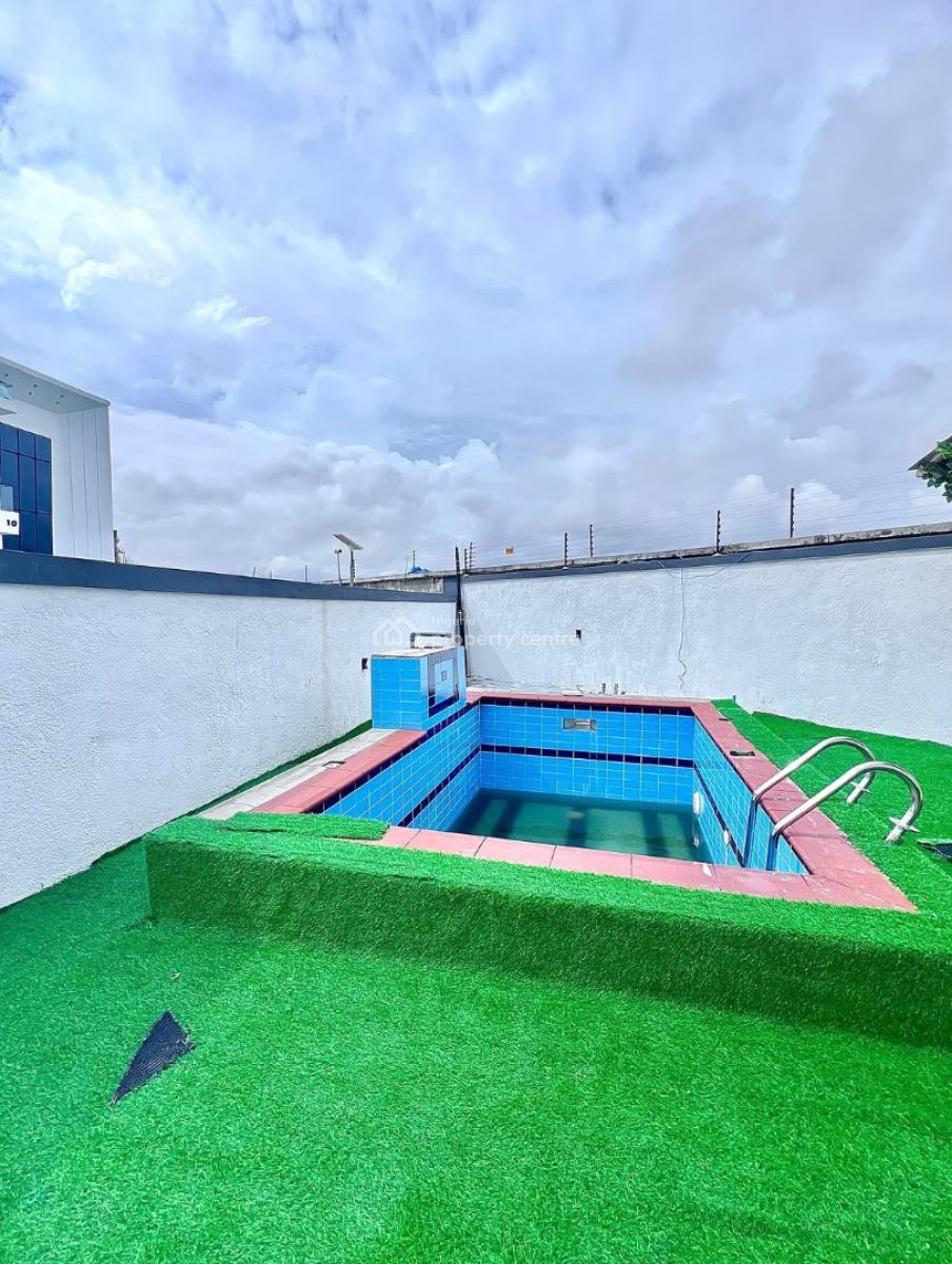 Contemporary 6 Bedroom Detached Duplex with a Swimming Pool, Chevron Drive, Lekki, Lagos, Detached Duplex for Sale