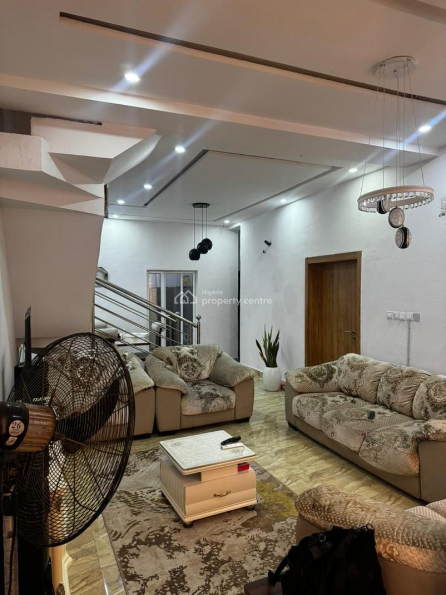 Well Built 4 Bedroom Terrace Duplex, Abraham Adesanya, Ajah, Lagos, Terraced Duplex for Rent