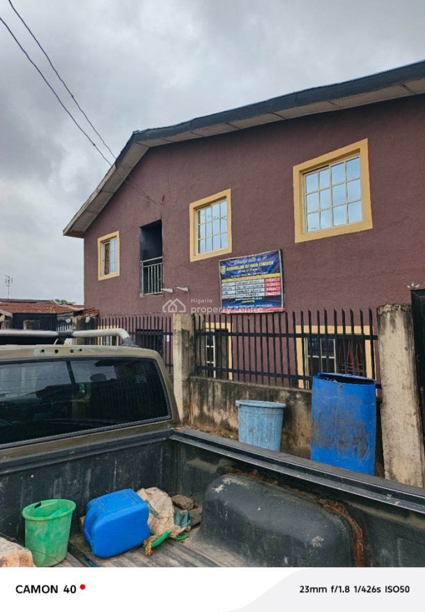 a Storey Building, Off Moshalashi Bus-stop, Ijesha, Surulere, Lagos, Block of Flats for Sale