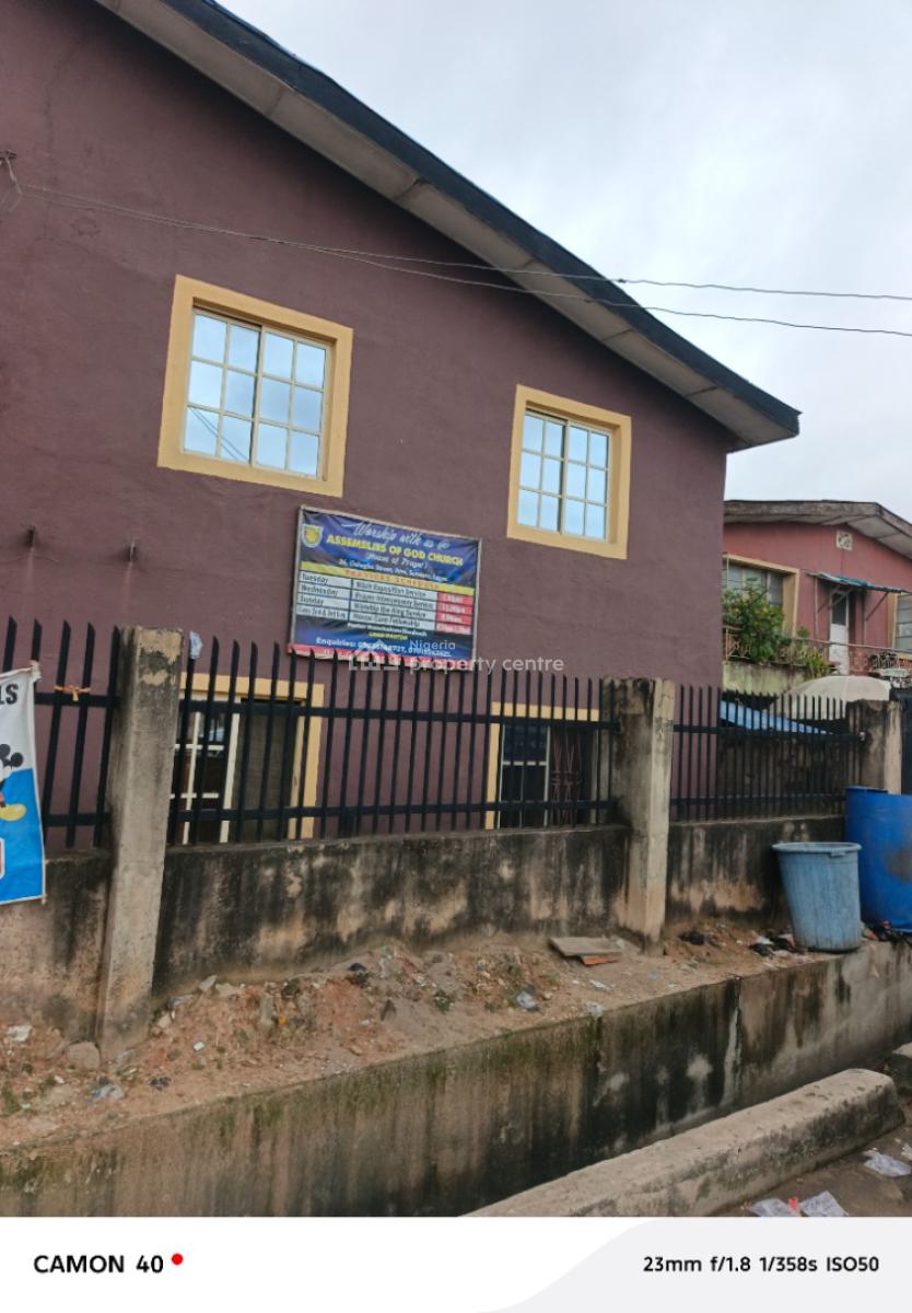 a Storey Building, Off Moshalashi Bus-stop, Ijesha, Surulere, Lagos, Block of Flats for Sale