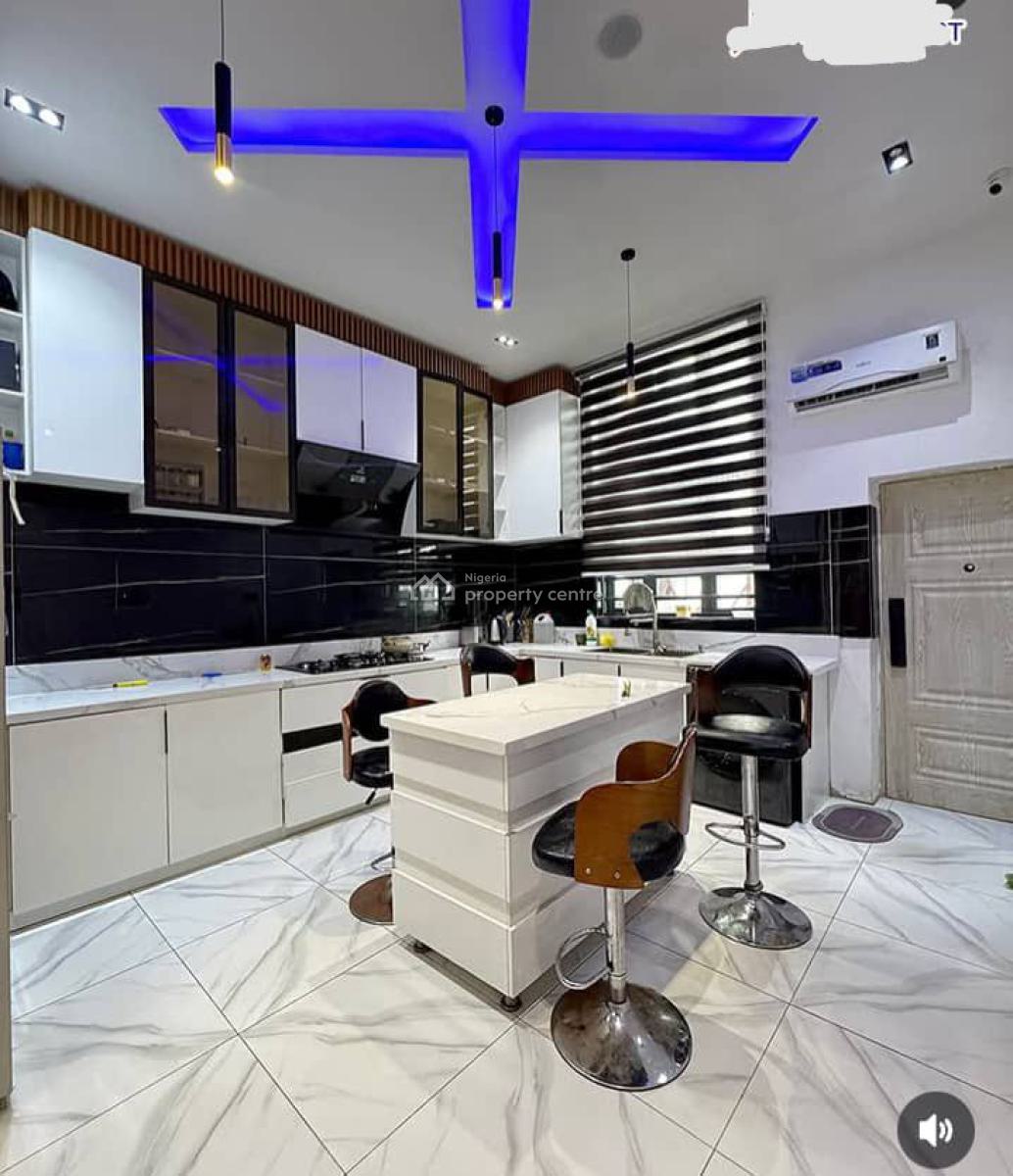 Fully Furnished 4 Bedroom Semi-detached Duplex with Boys Quarter, Ajah, Lagos, Semi-detached Duplex for Rent