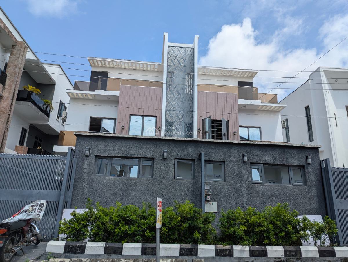 a Two-story Duplex with a Penthouse 5- Bedroom with 2 Kitchens & Bq, Harris Drive By Vgc, Vgc, Lekki, Lagos, Semi-detached Duplex for Sale