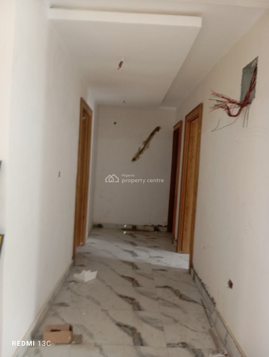 a New Spacious 3 Bedroom Flat Semi Smart, News Engineering Extension Layout, Dawaki, Gwarinpa, Abuja, Flat / Apartment for Sale