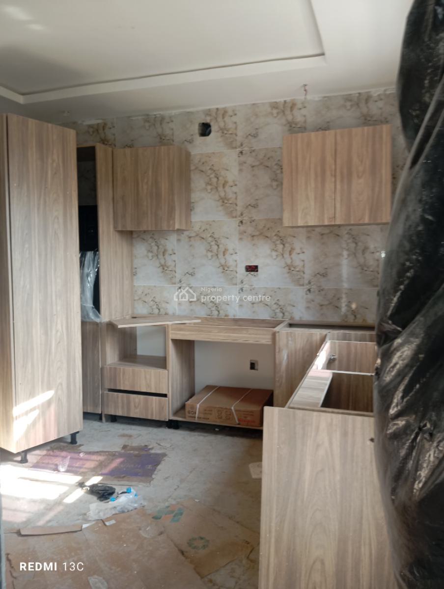 a New Spacious 3 Bedroom Flat Semi Smart, News Engineering Extension Layout, Dawaki, Gwarinpa, Abuja, Flat / Apartment for Sale