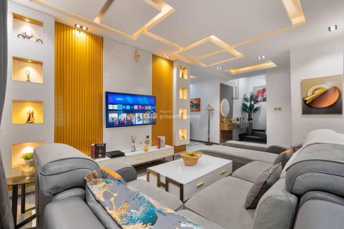 Luxury 4 Bedroom Duplex with Snooker Board and Ps4, Lekki Phase 1, Lekki, Lagos, House Short Let