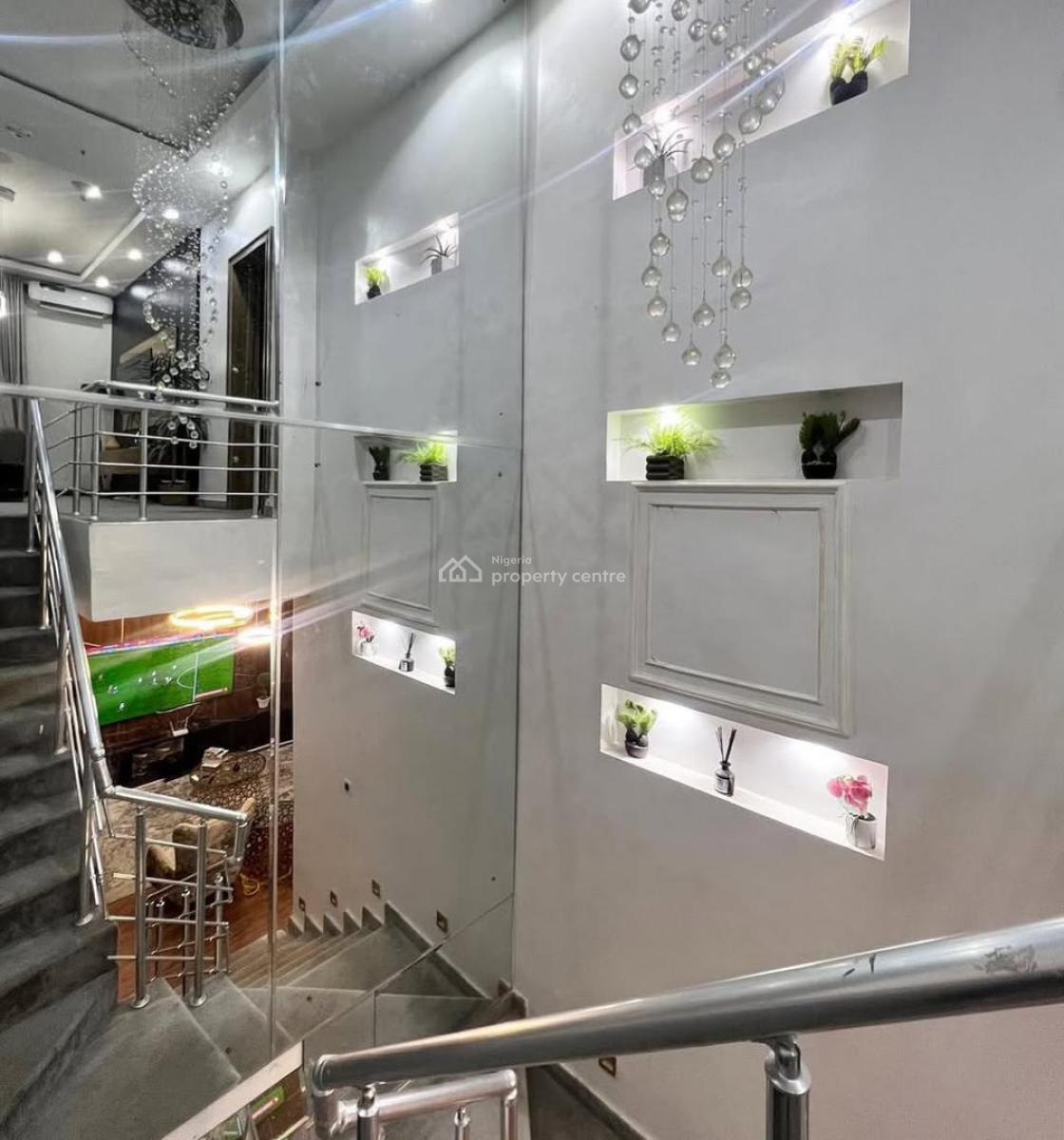 Fully Furnished 4 Bedroom Semi Detached Duplex, Chevron, Lekki, Lagos, Semi-detached Duplex for Rent