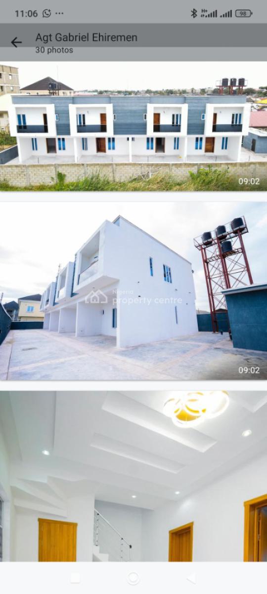 Nice 4 Bedrooms Terraced Duplex, Ikota Gra, Ikota, Lekki, Lagos, Terraced Duplex for Sale