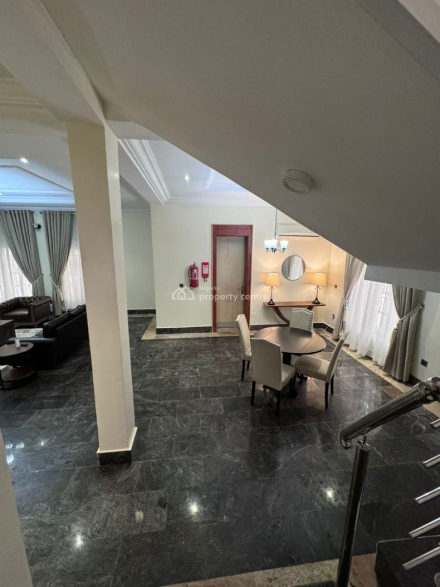 Fully Furnished 4-bedroom Duplex, Guzape District, Abuja, Terraced Duplex for Rent