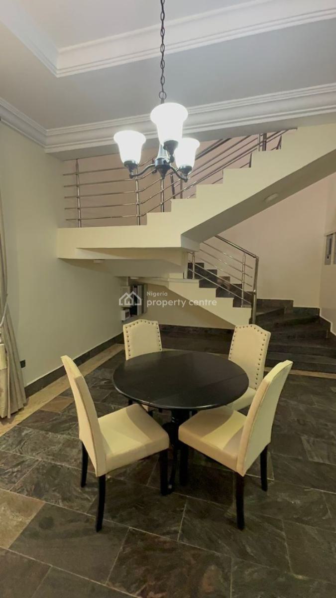 Fully Furnished 4-bedroom Duplex, Guzape District, Abuja, Terraced Duplex for Rent