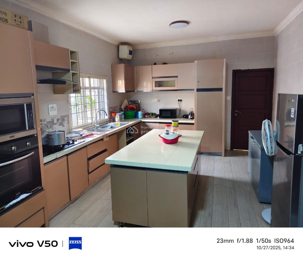 Well Finished 5 Bedroom Fully Detached House with 2 Room Bq, Osapa, Lekki, Lagos, Detached Duplex for Sale