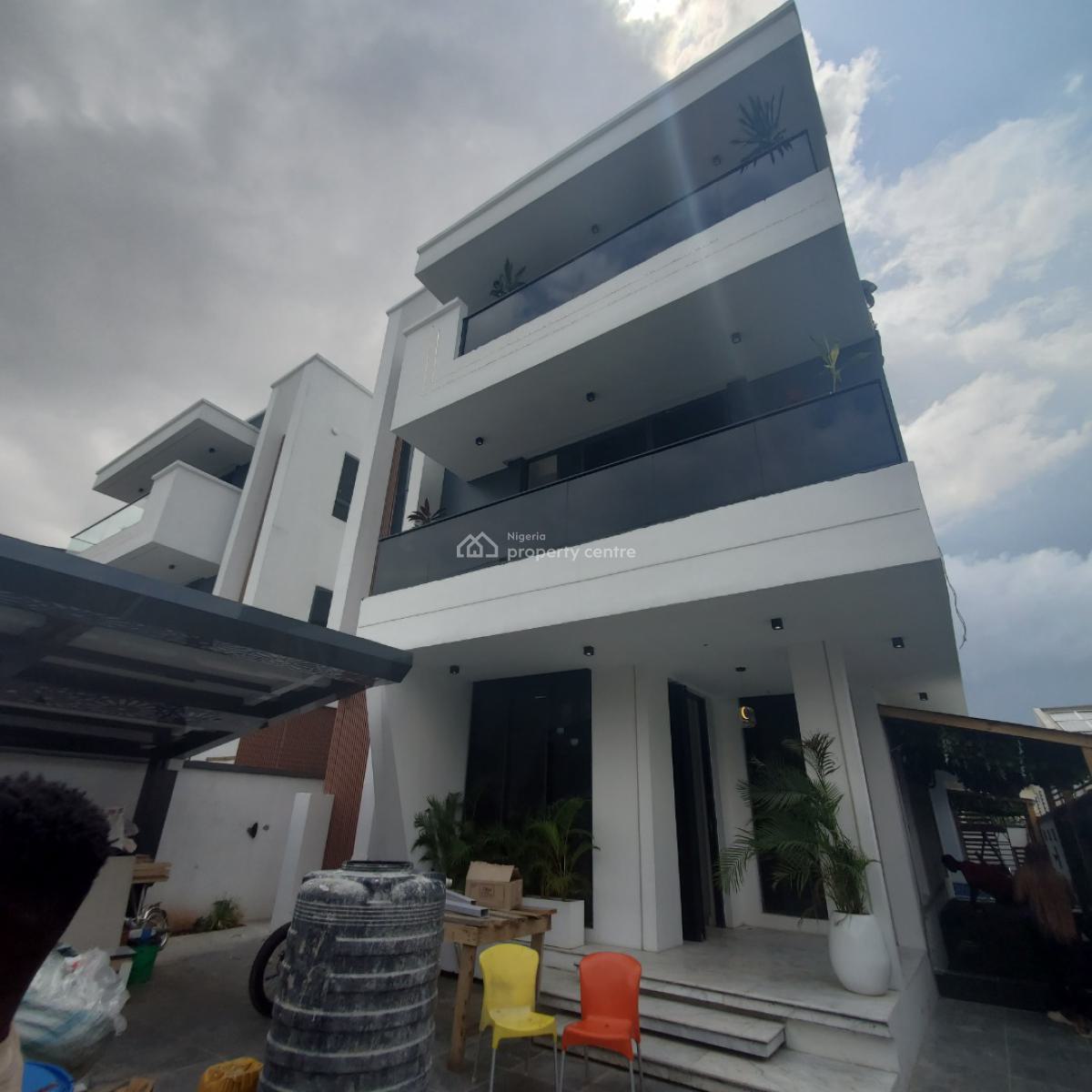 Gorgeous 5 Bedroom Duplex with a Pool and Bq,cinema, Lekki Phase 1, Lekki, Lagos, House for Sale