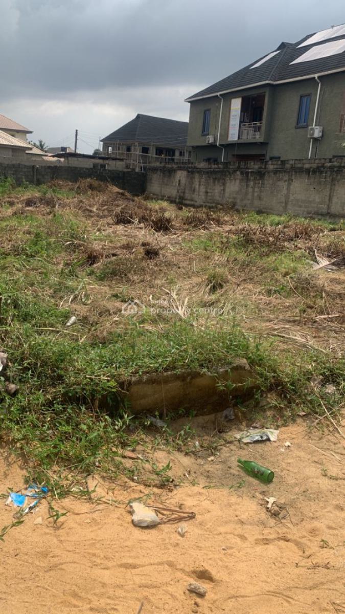 Fully Dry Standard Full Plot of Land in a Well Developed Area, Adewale Estate Off Badore Road, Ajah, Lagos, Residential Land for Rent