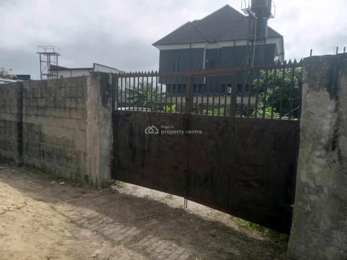 Fully Fenced Half Plot of Land in a Serene Neighborhood, Oribanwa Phase 2 Road, Ogunfayo, Oribanwa, Ibeju Lekki, Lagos, Residential Land for Sale