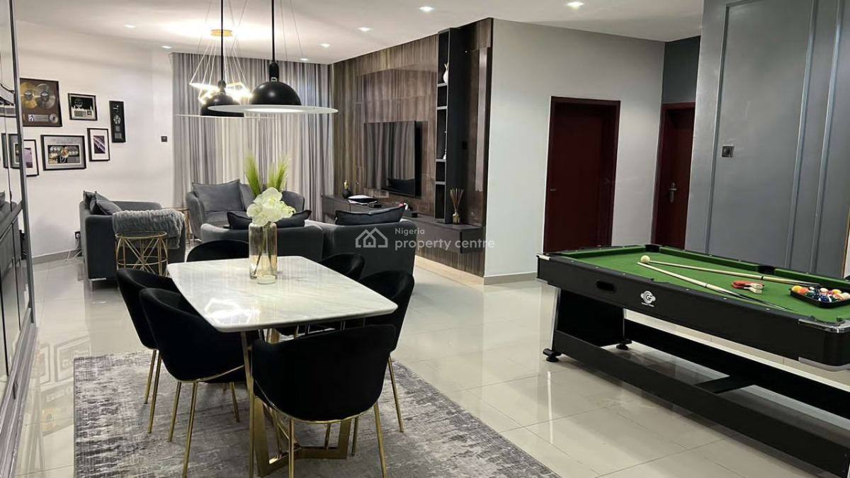 Beautiful 3 Bedroom Apartment with Snooker Board & Top Notch Amenities., Chevron, Lekki, Lagos, Flat / Apartment Short Let
