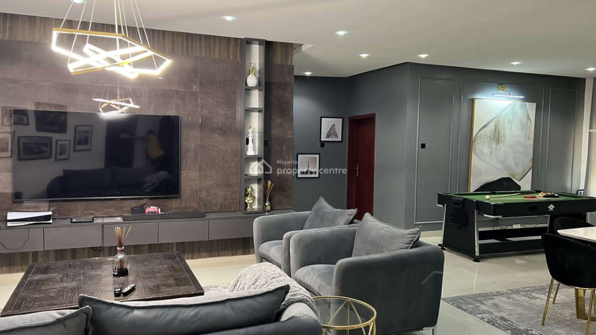 Beautiful 3 Bedroom Apartment with Snooker Board & Top Notch Amenities., Chevron, Lekki, Lagos, Flat / Apartment Short Let